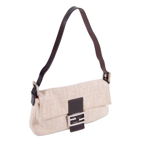 fendi baguette shoulder bag beige|genuine Fendi baguette.